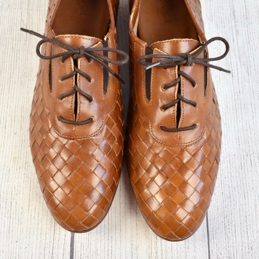 Sesto Meucci Basket Weave Womens Oxford Derbies Shoes 11N - Picture 2 of 7